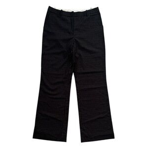 Women’s Worthington Black White Pinstripe Dress Pants Size 8